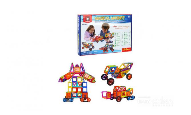 Детский конструктор Magical Magnet 168 деталей Детский конструктор Magical Magnet 168 деталей