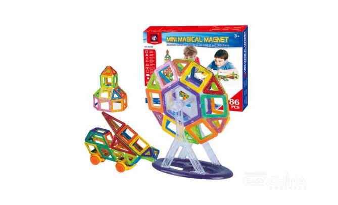 Детский конструктор Mini Magical Magnet 86 Деталей
