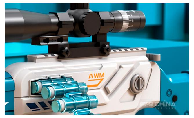 Фото товара Детское игрушечное оружие оптом в ассортименте