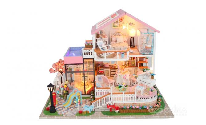 Фото товара Конструкторы Домики DIY оптом в ассортименте