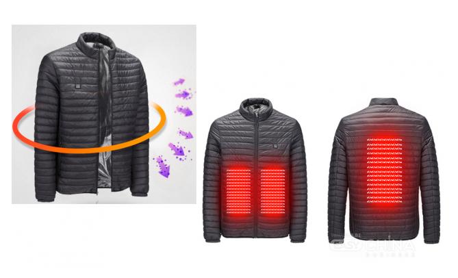 Зимняя одежда с USB подогревом