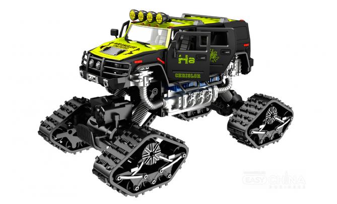 Машинка-вездеход с комплектом колес и гусениц Машинка-вездеход с комплектом колес и гусениц