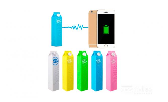 Мини Power Bank Milk 2600 mAh Мини Power Bank Milk 2600 mAh