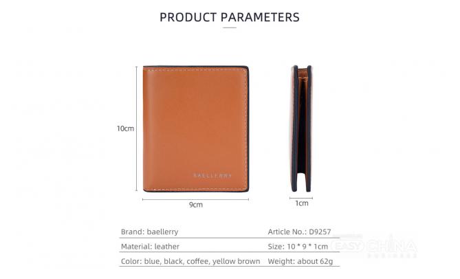 Фото товара Мужские портмоне Baellerry оптом в ассортименте