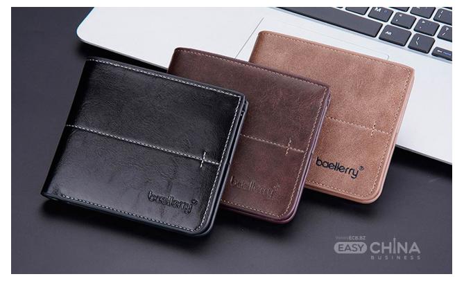 Фото товара Мужские портмоне Baellerry оптом в ассортименте