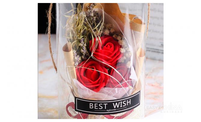 Мыло из роз в банке с led-подсветкой