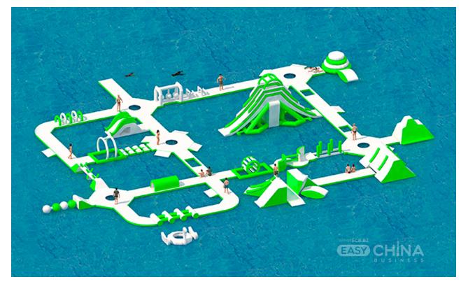 Фото товара Надувные аквапарки и комплексы Фото товара Надувные аквапарки и комплексы