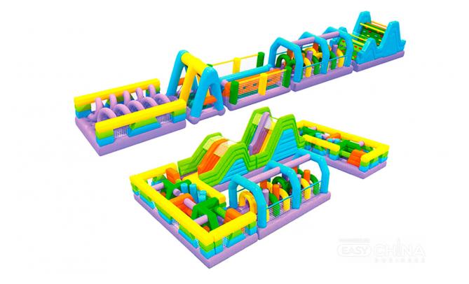 Фото товара Надувные аттракционы, горки, полосы препятствий
