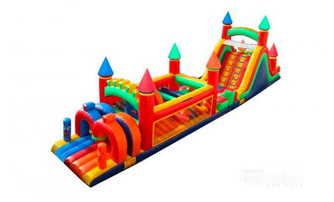 Фото товара Надувные аттракционы, горки, полосы препятствий