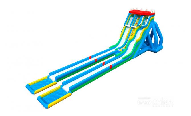 Надувные водные аттракционы и горки