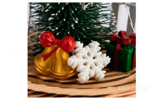 Новогодняя елка с led-подсветкой в колбе USB Новогодняя елка с led-подсветкой в колбе USB