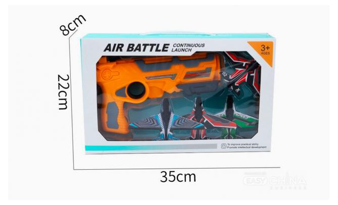 Фото Пистолет катапульта с летающими самолетами Air Battle
