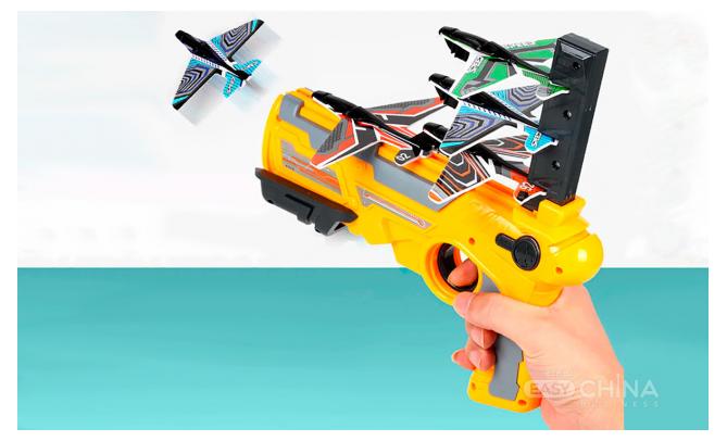 Пистолет катапульта с летающими самолетами Air Battle