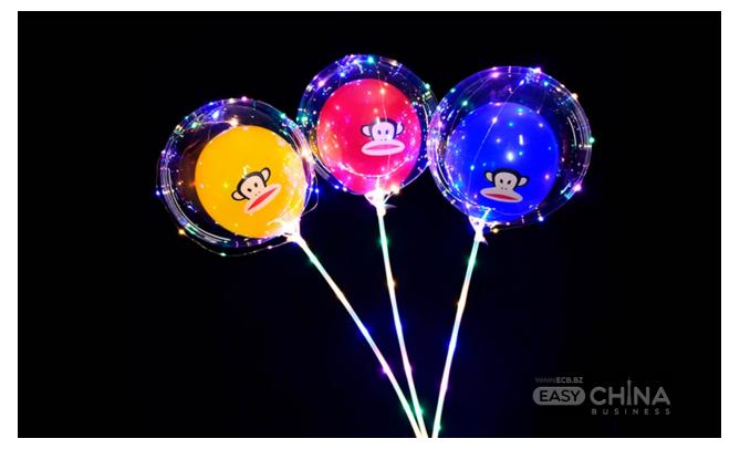 Фото товара Светящиеся шары Бобо, led шарики Bobo 