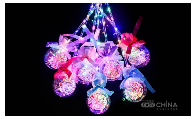 Фото товара Светящиеся шары Бобо, led шарики Bobo 